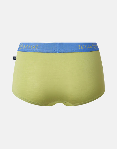 Multipack! 4 Pairs of Bamboo Hipster Boxer Briefs – Fresh Pastels - British Boxers