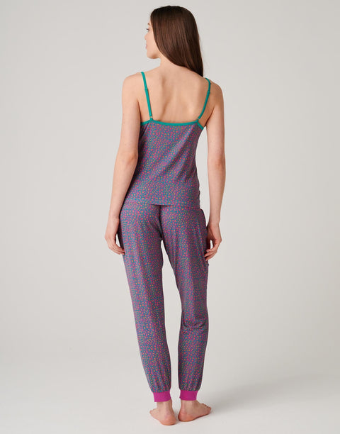 Women's Bamboo Camisole Pyjama Set – Spectra Leopard