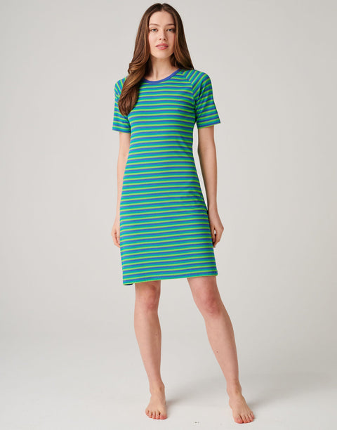 Women's Bamboo Short Sleeve Nightdress – Sunny St Ives
