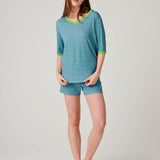 Women's Bamboo Lace Short Pyjama Set - Blooming Fabulous