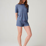 Women's Bamboo Short Pyjama Set - Boom Bloom!