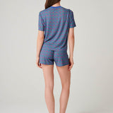 Women's Bamboo Short Pyjama Set - Boom Bloom!