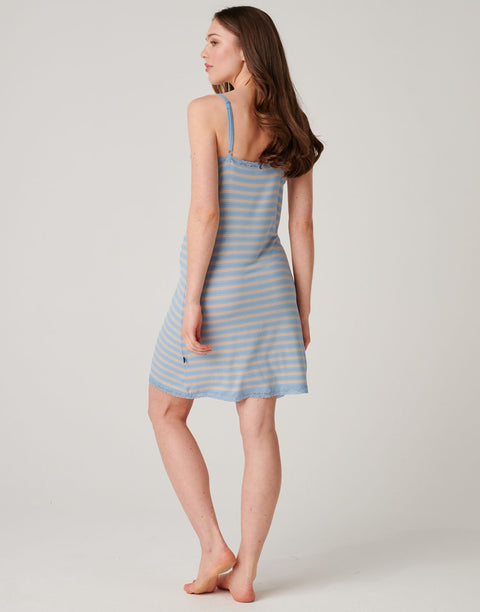 Women's Bamboo Lace Strappy Nightdress – Cornish