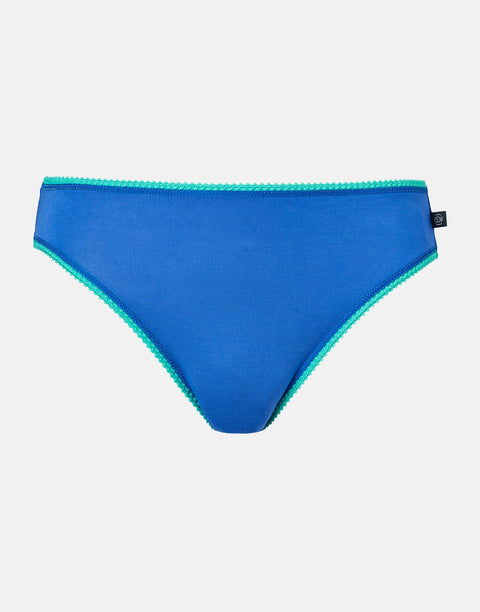 Multipack! 4 Pairs of Women's Bamboo High Leg Knickers – Seagreen