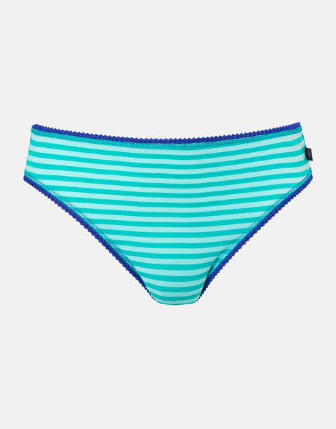 Multipack! 4 Pairs of Women's Bamboo High Leg Knickers – Seagreen