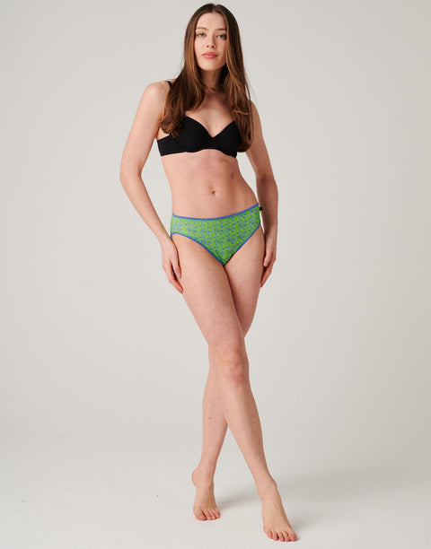 Multipack! 4 Pairs of Women's Bamboo High Leg Knickers – Boom Bloom!