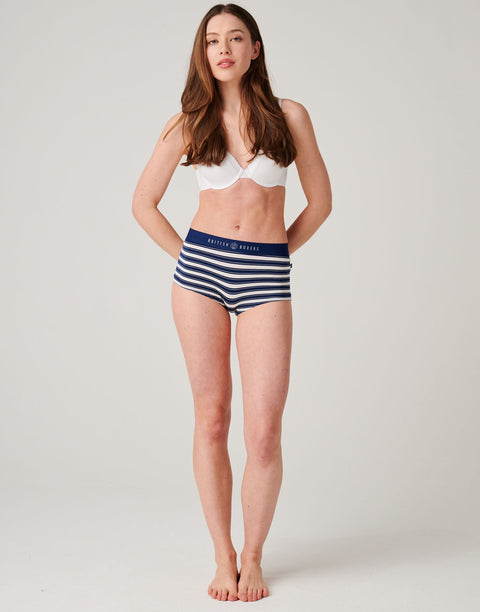 Multipack! 4 Pairs of Women's Bamboo Hipster Boxer Briefs – On The Pier