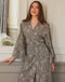 Women's Linen Robe - Wild Thing