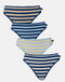 Multipack! 4 Pairs of Women's Bamboo High Leg Knickers – On the Pier