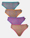 Multipack! 4 Pairs of Women's Bamboo High Leg Knickers – Wild Cat