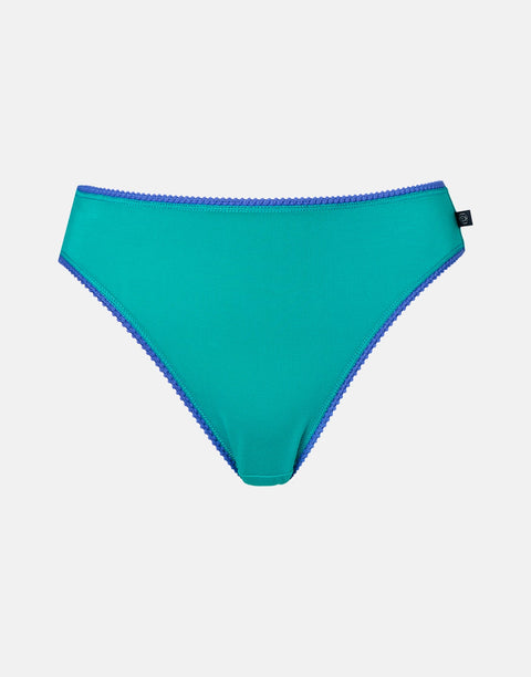 Multipack! 4 Pairs of Women's Bamboo High Leg Knickers – Perfect Day