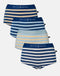 Multipack! 4 Pairs of Women's Bamboo Hipster Boxer Briefs – On The Pier