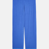 Women's Bamboo Lace Pyjama Set – Ultra Blue