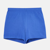 Women's Bamboo Lace Camisole Short Pyjama Set - Ultra Blue