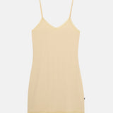 Women's Bamboo Lace Strappy Nightdress – Soft Sand